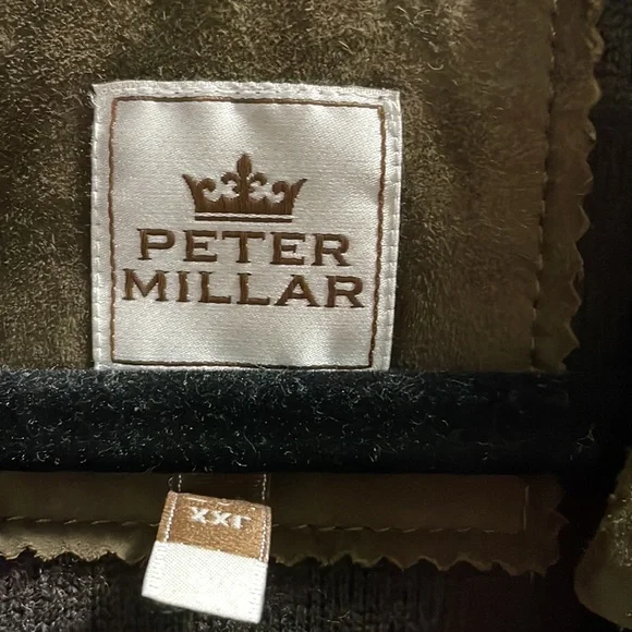 Men's Peter Millar Suede Vest